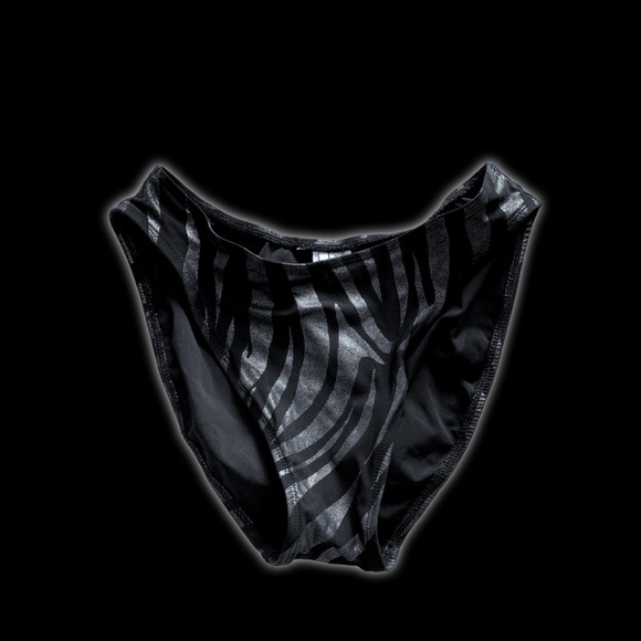 Oscar Del La Renta Vintage Swimsuit Bikini coordinating Two Piece RARE Ensemble - Picture 7 of 10